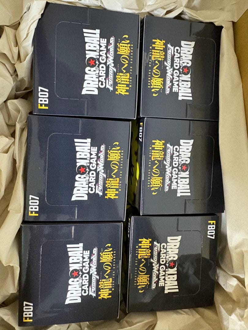 ドラゴンボール フュージョンワールド FB07 神龍への願い6BOX 未開封