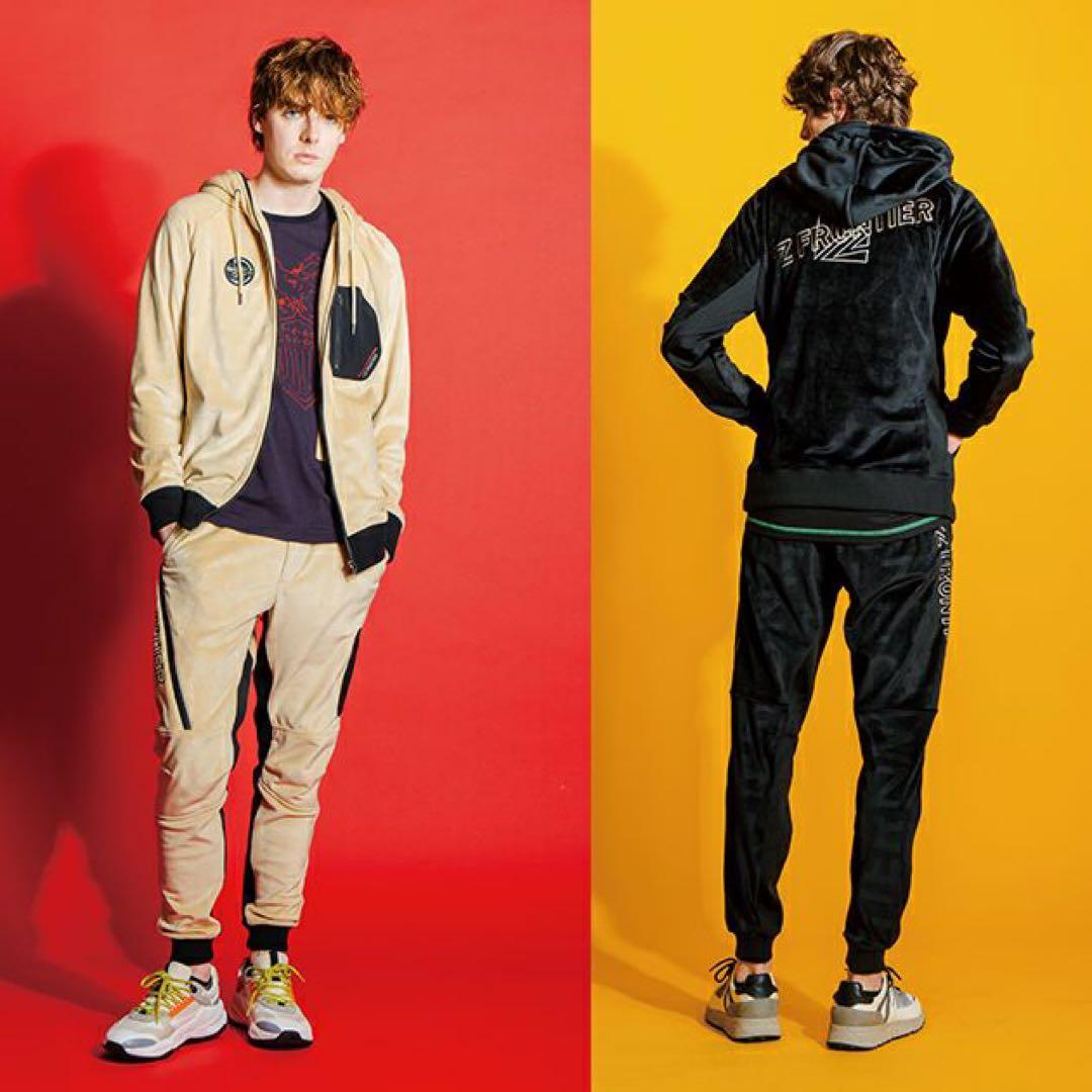 アイズフロンティア 9963 9968ベロア上下SET ベージュ 3Lサイズ - メルカリ