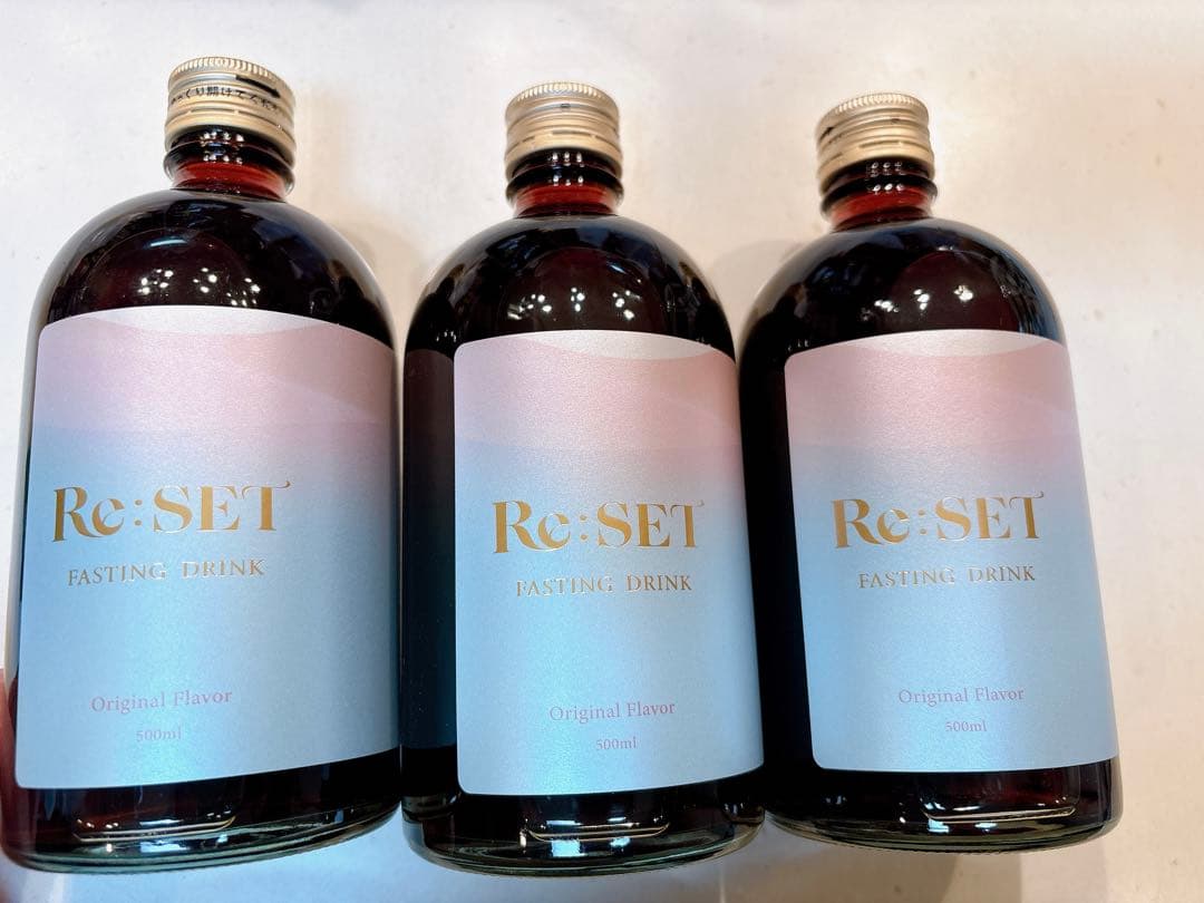 Re:SET リセットファスティング500ml✖️3本 - メルカリ