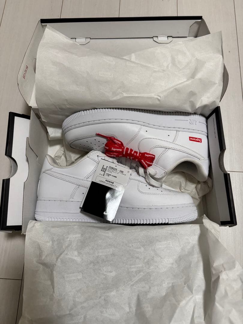 【新品最安値】Supreme × Nike Air Force1 Low