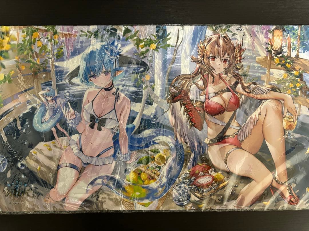 シャドーバース　プレイマット　シーサイドメモリーズ　ガルミーユ　フィルレイン