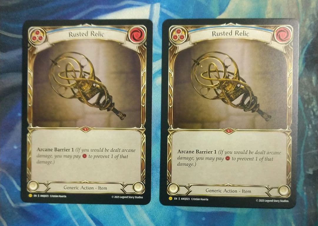 FAB 錆び付いた遺物/Rusted Relic ANQ 英語版2枚 - メルカリ