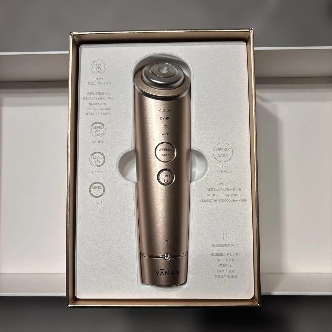 YAMANヤーマン美顔器 ローズゴールド　フォトプラスシャイニー