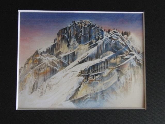 大野廣子、【グレーシャーポイント】、希少な額装用画集より、新品額装付、状態良好 大野昌男、【ランプ】、希少な額装用画集より、新品額装付 - メルカリ