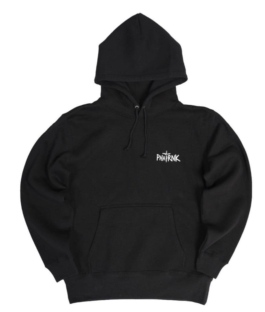 6208激レア ファットランク PHATRNK キリスト パーカー 黒色 L - メルカリ