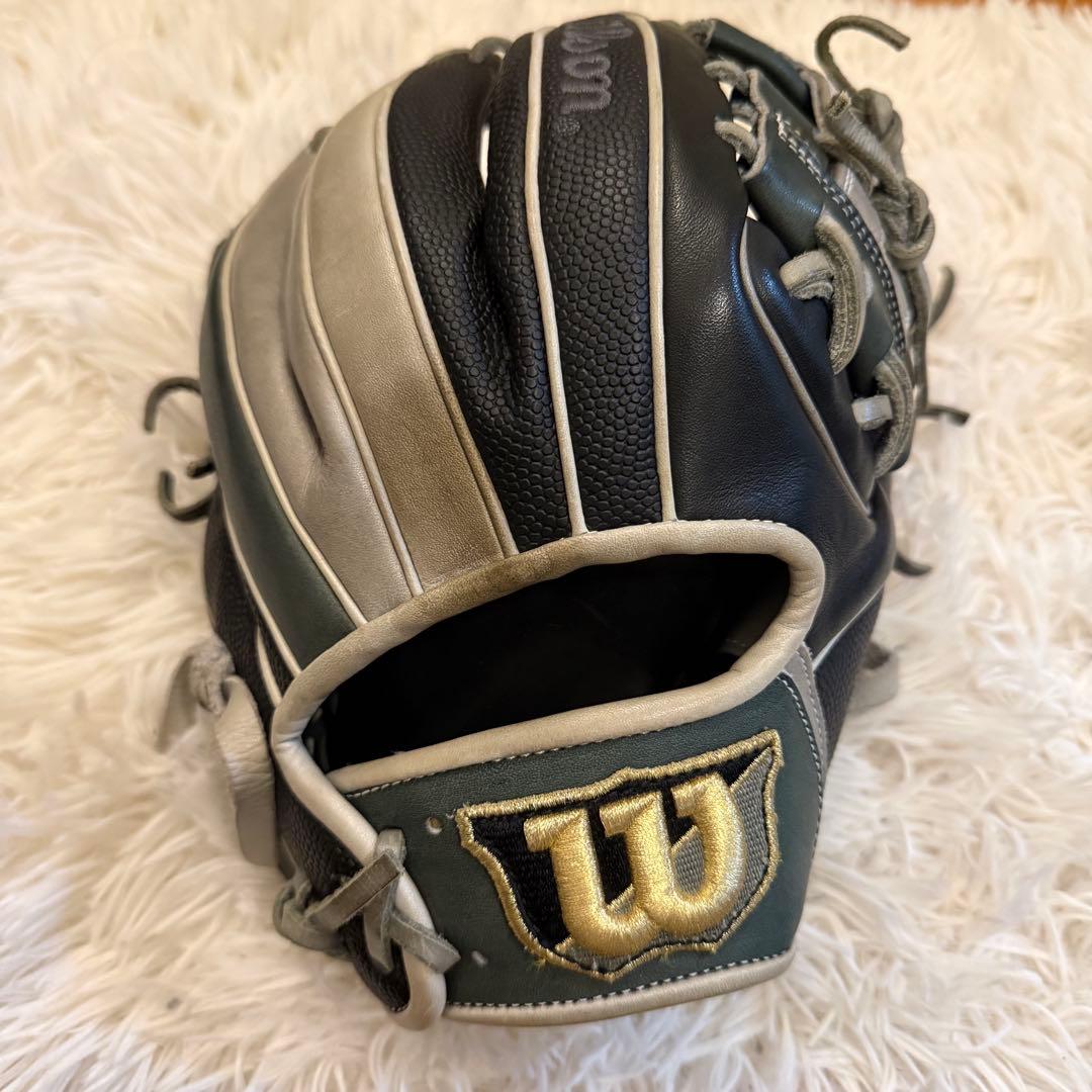 Wilson 87型 A2000 ウィルソン 軟式グローブ 黒 グレー