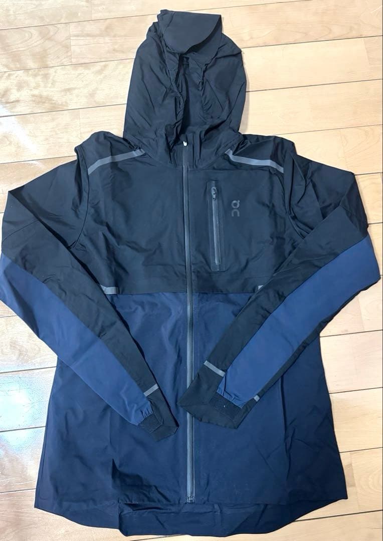 新品On Weather Jacket Sサイズ BLACK/NAVY