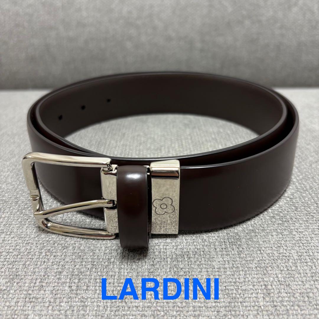 新品 LARDINI ラルディーニ ベルト ブラウン 90cm サイズ調整可能