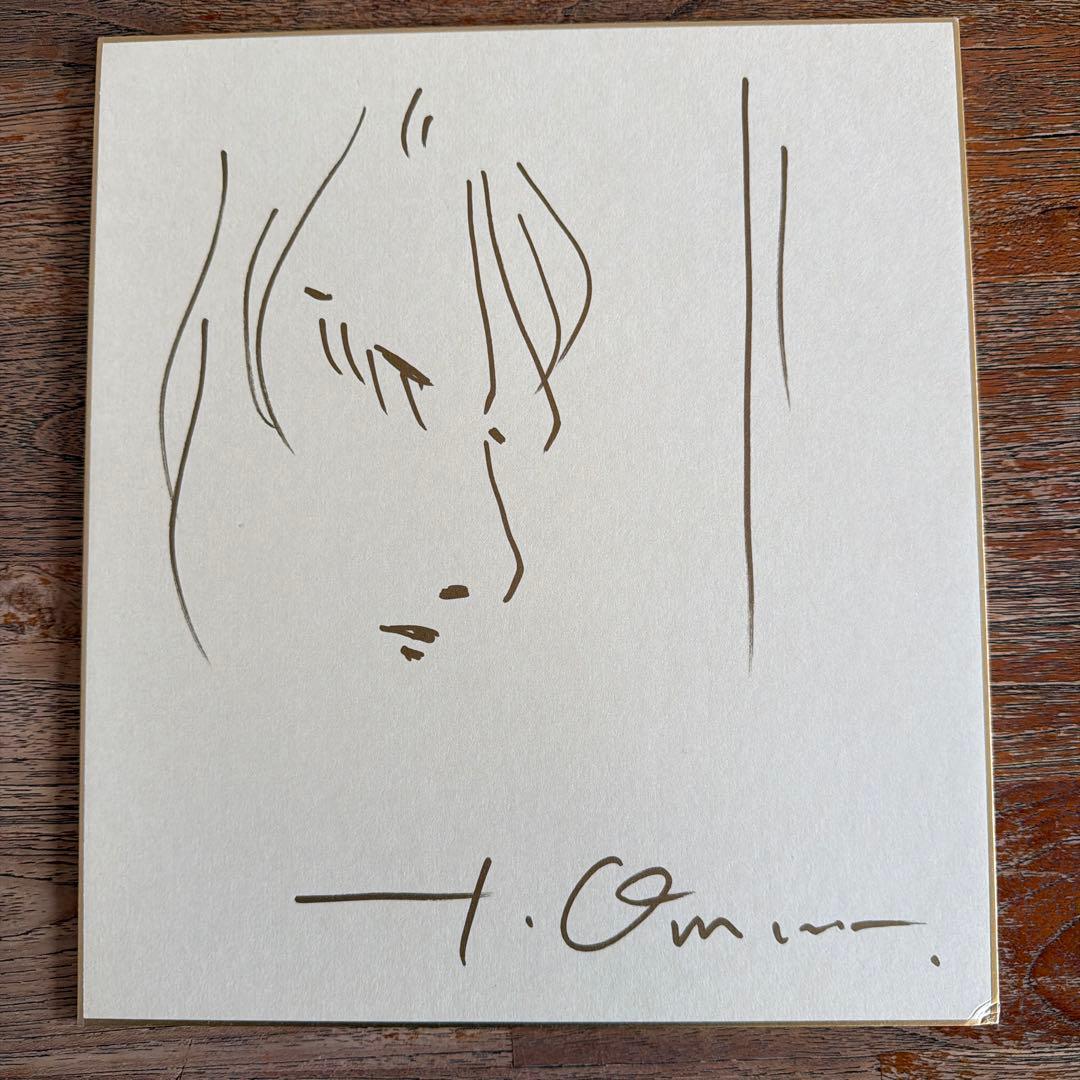 日*9様 天野喜孝　サイン色紙 Yahoo!オークション -「天野喜孝 色紙」の落札相場・落札価格