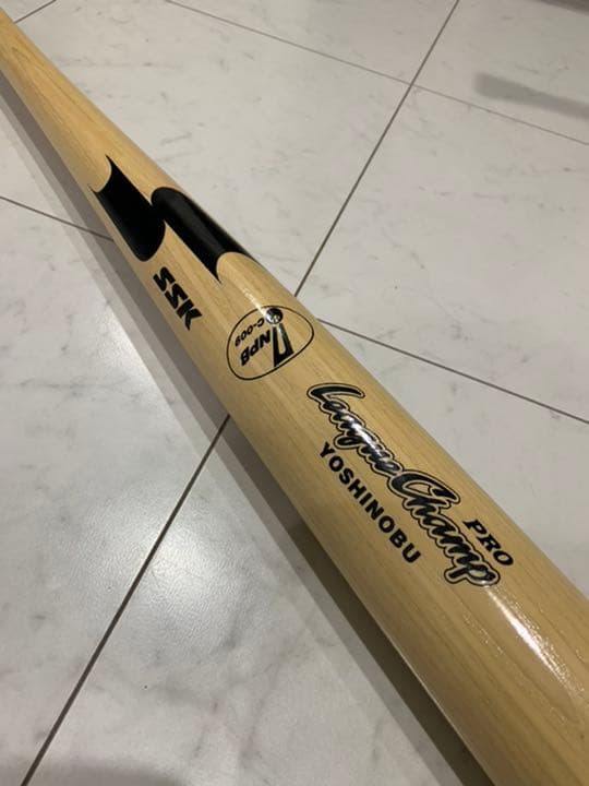 SSK 元巨人 高橋由伸 NPBマーク入り 木製バット バット - メルカリ