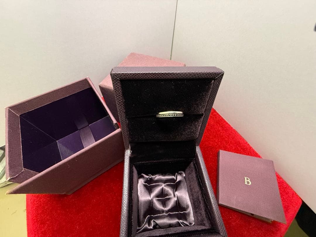 宗藤BOUCHERON指輪キャトルブラックハーフK18WGブラックPVD QUATRE BLACK EDITION キャトル ブラック | ダイヤモンド リング