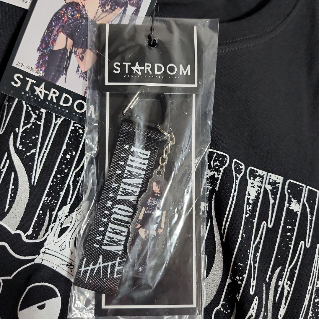 STARDOM 上谷沙弥Tシャツ PHENEX QUEEN ストラップ付き 新品 - メルカリ