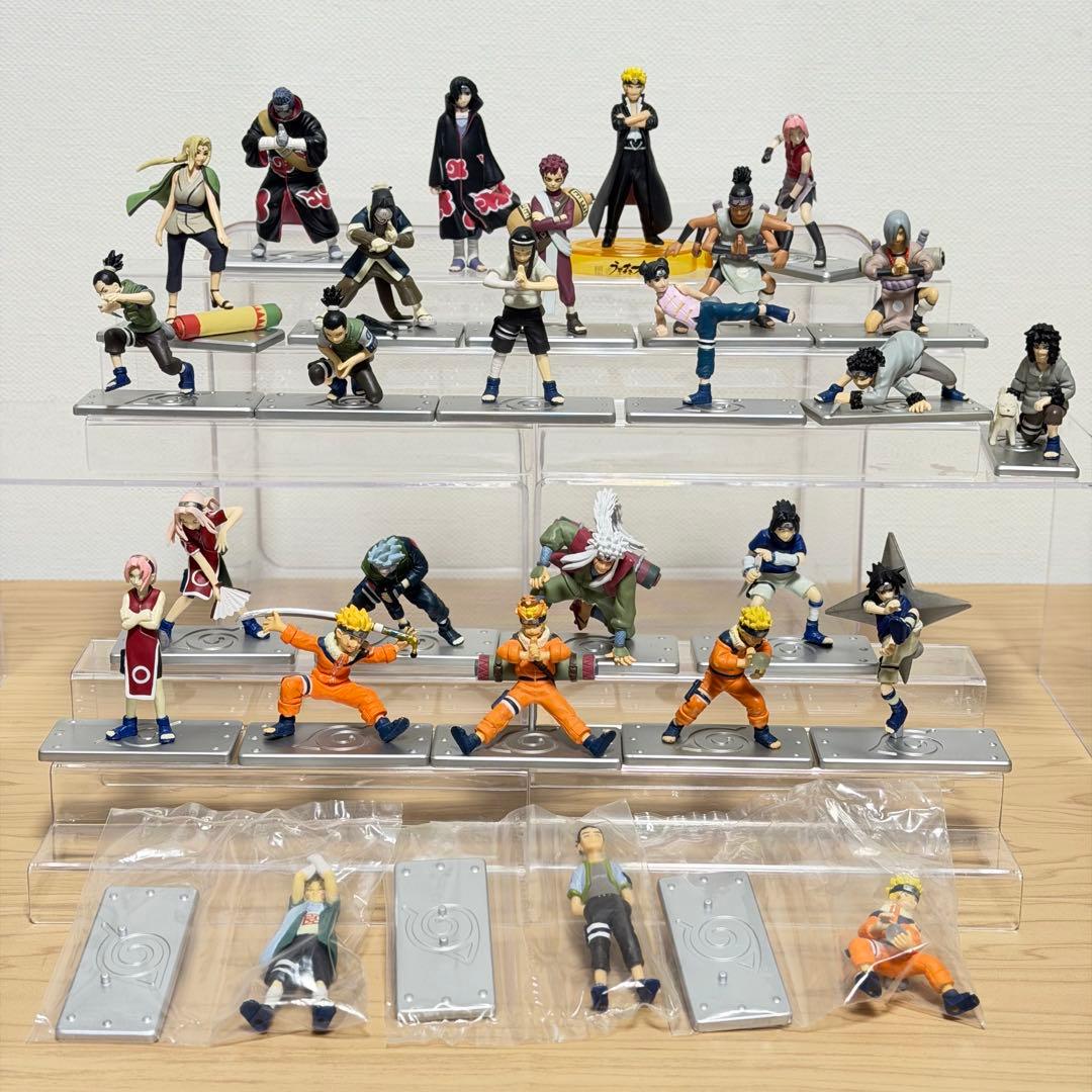 NARUTO⭐︎忍形集⭐︎忍形コレクション⭐︎27体⭐︎ミニフィギュア⭐︎ミニチュア⭐︎食玩 NARUTO-ナルト- NARUTO-ナルト-疾風伝 忍形コレクションS｜バンダイ
