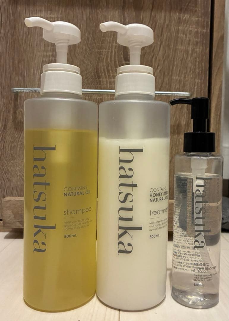 hatsuka ナチュラルオイルシャンプー トリートメント