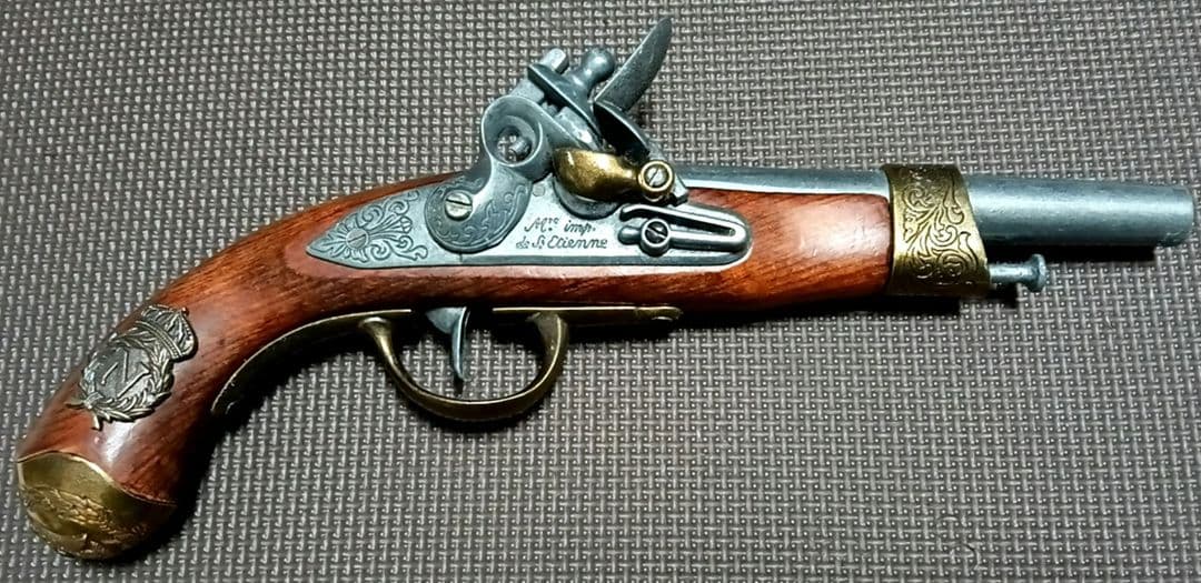 DENIX デニックス　模造銃　ナポレオンピストル　1063 1219g-250304.jpg