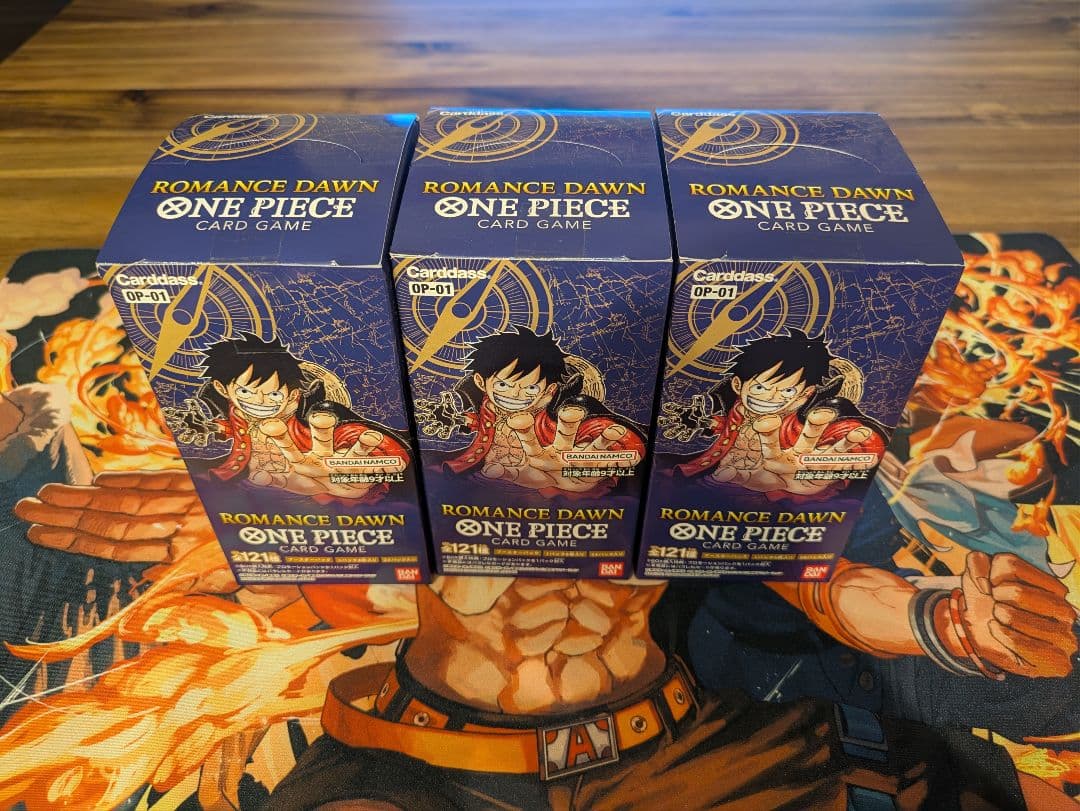ワンピースカードゲーム　ロマンスドーン　未開封テープ付き　3BOX
