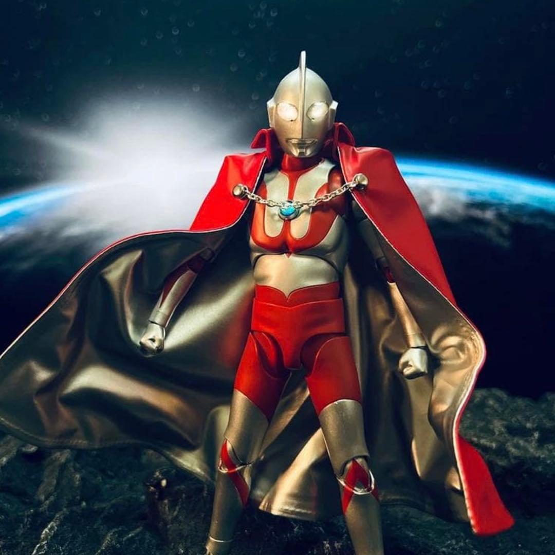 真骨彫　ウルトラマン&ブラザーズマント