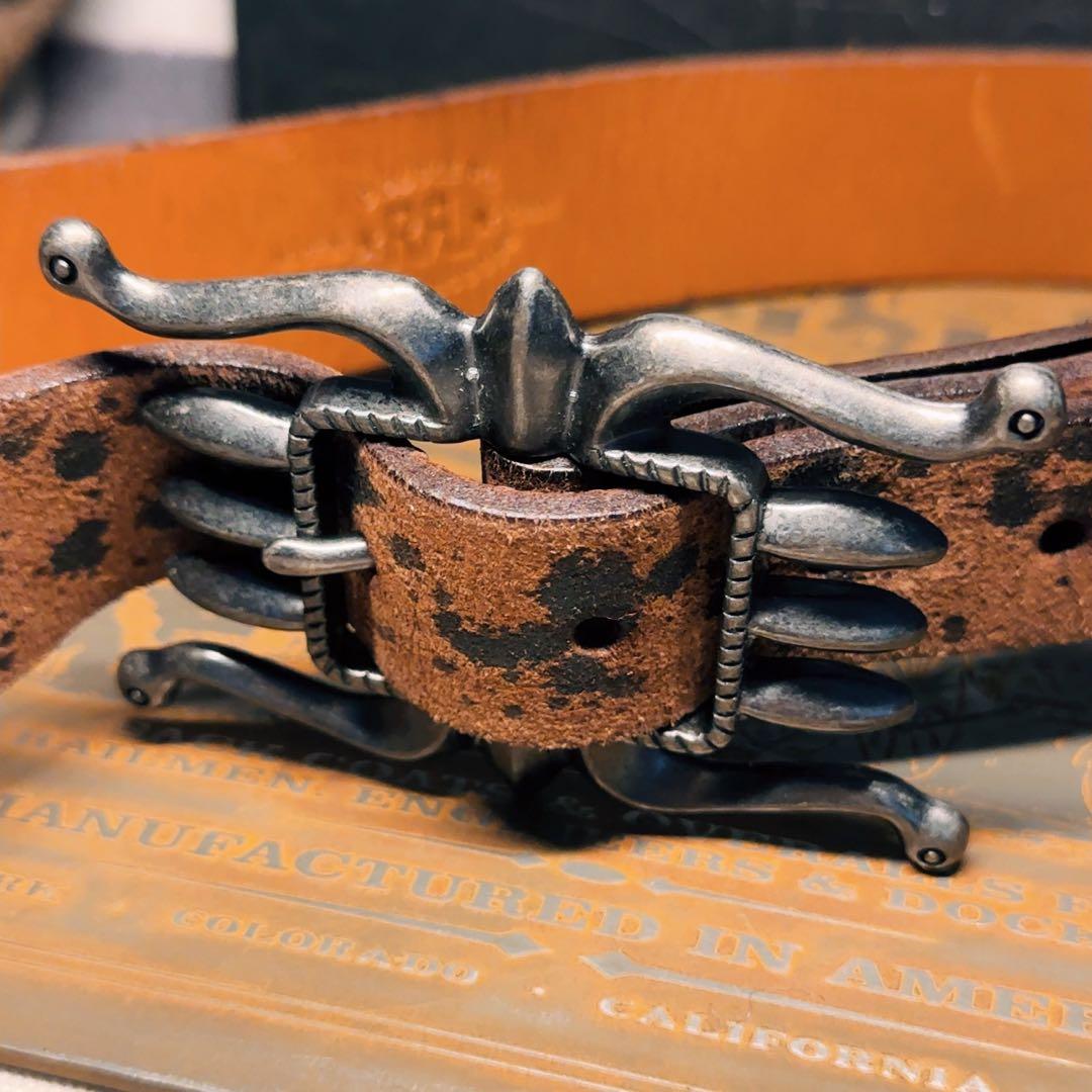 RRL オクトパス バックル ベルト-38 RRL オクトパス バックル ベルト-38 RRL オクトパス バックル ベルト