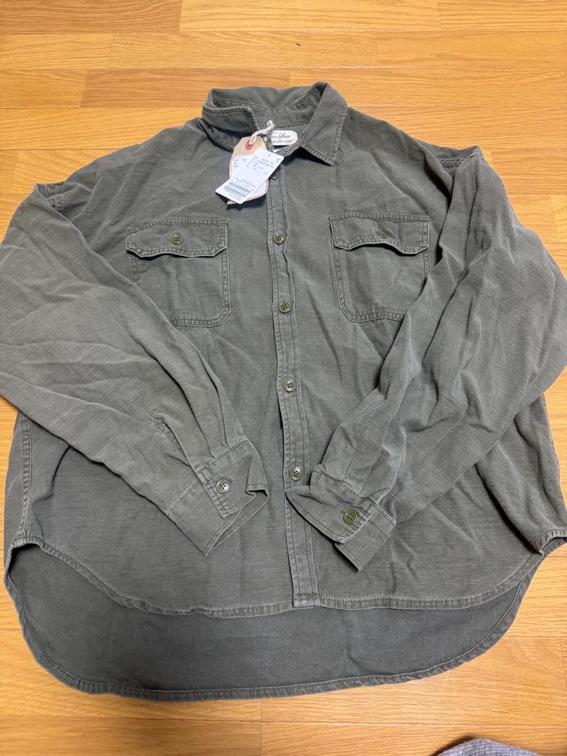 【REMI RELIEF/レミレリーフ】WIDE MILITARY シャツ