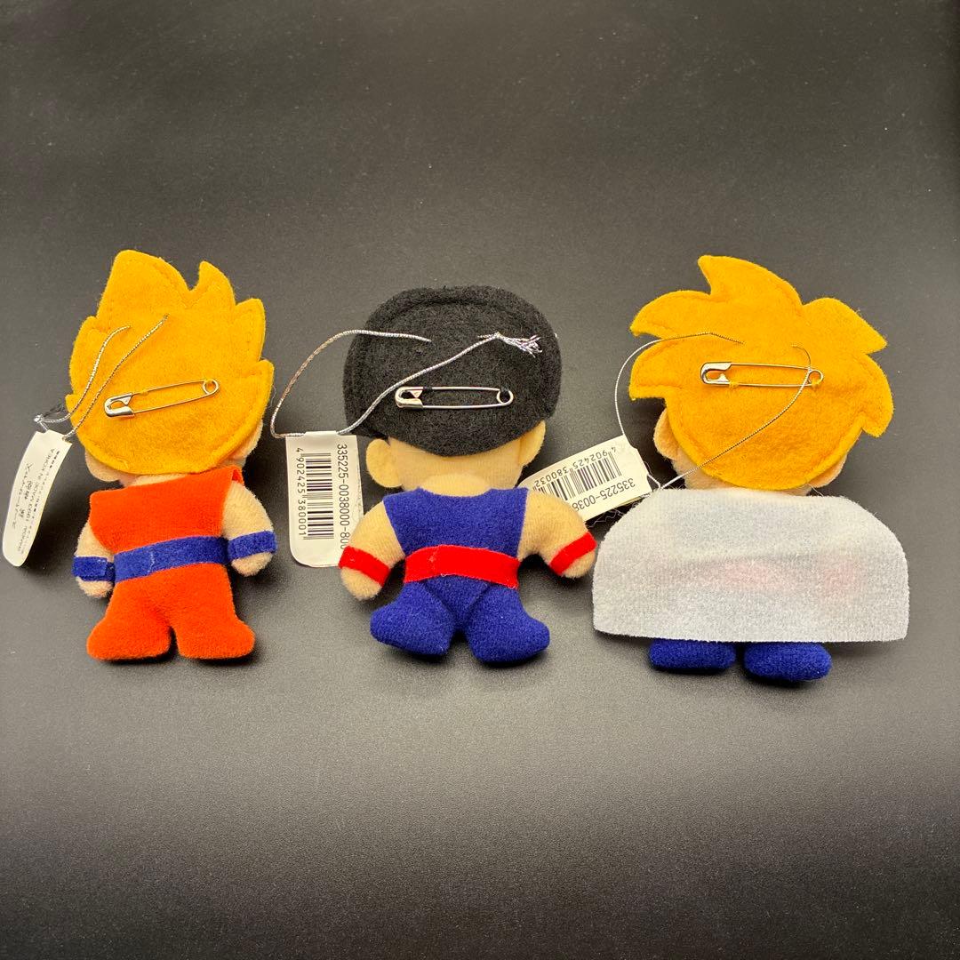 ドラゴンボール フェルト製 ぬいぐるみ 3種セット 当時 1993 - メルカリ