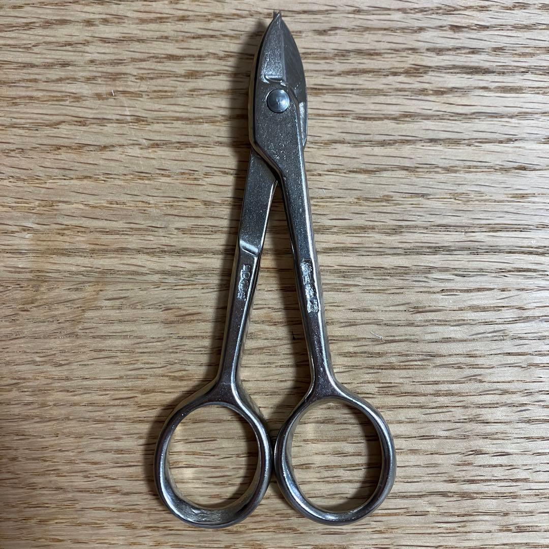 昌国 No.8009 白染針金切小鋏 盆栽道具