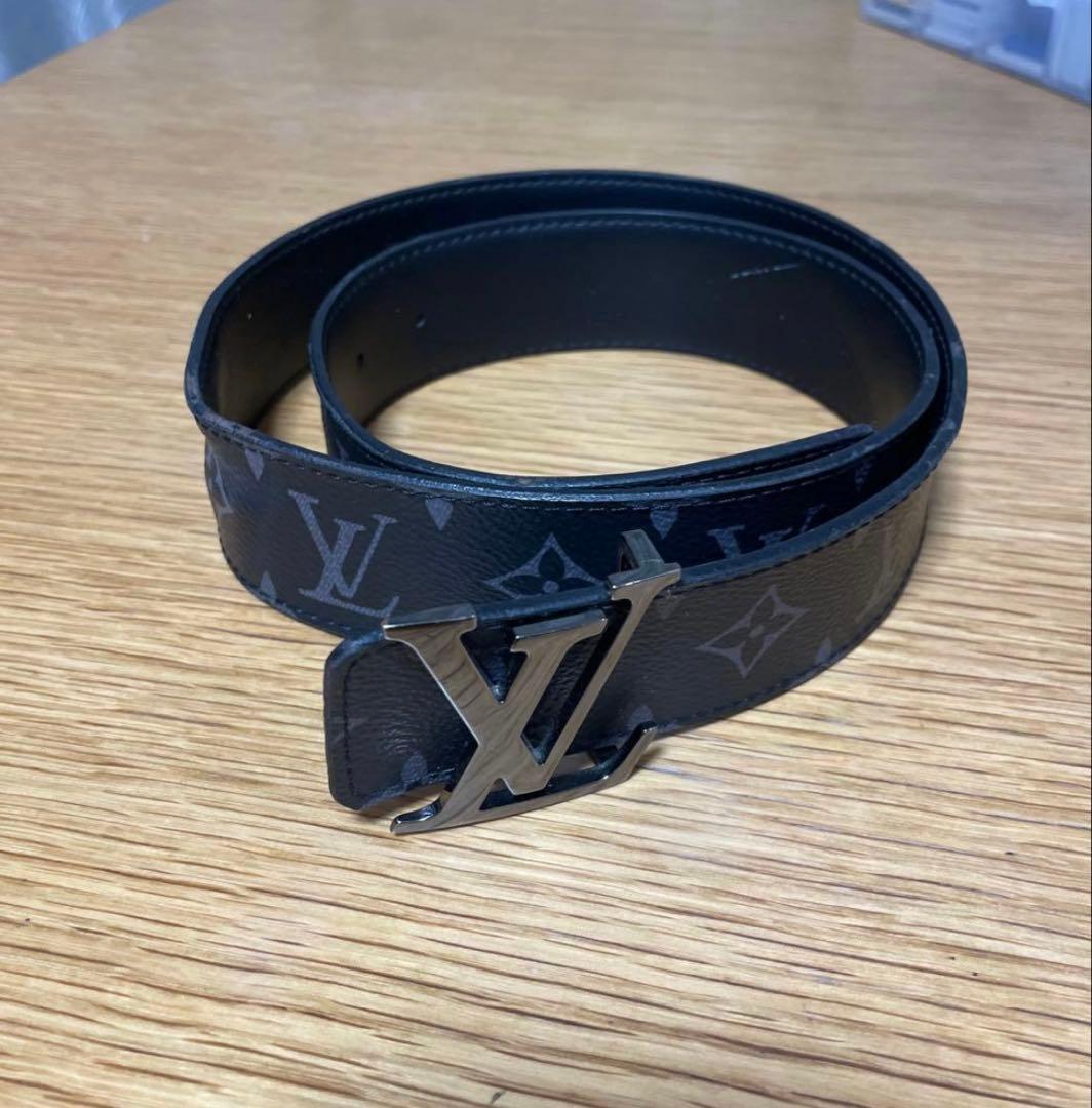LOUIS VUITTON ブラック ベルト 85