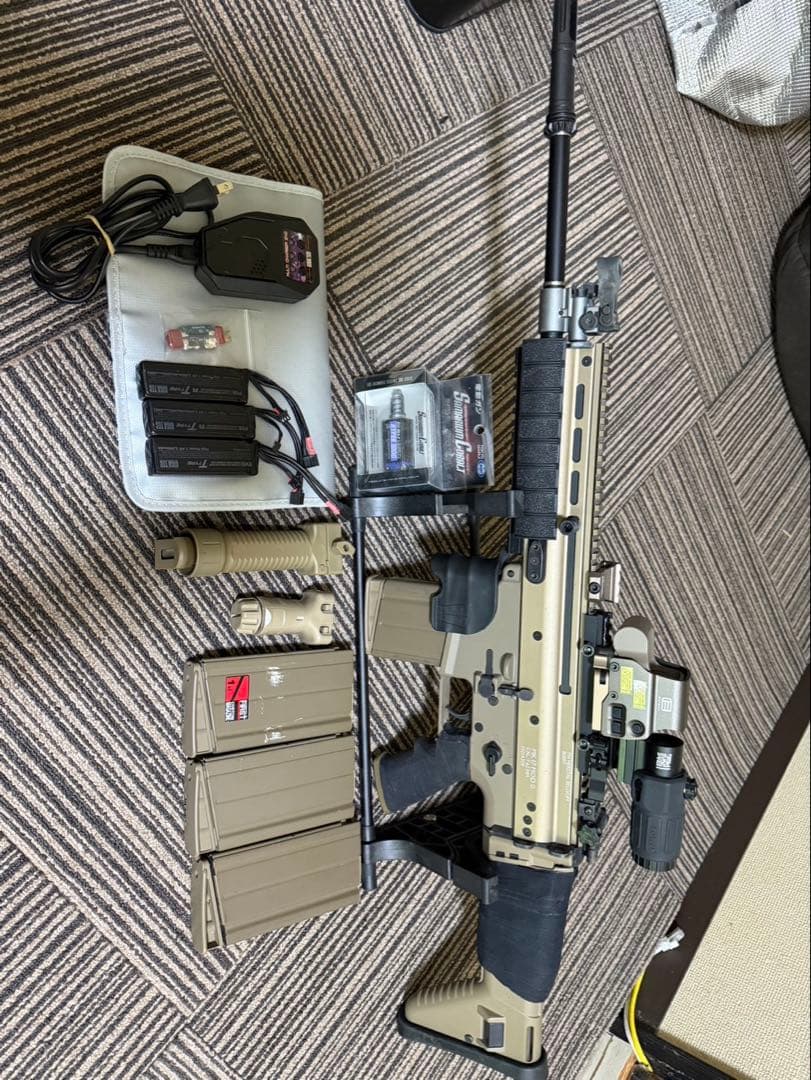 東京マルイNO18 SCAR-H次世代電動ガン カスタム仕様