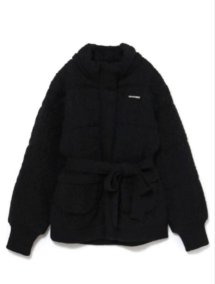 ANDMARY Mary quilting knit shape jacket - メルカリ