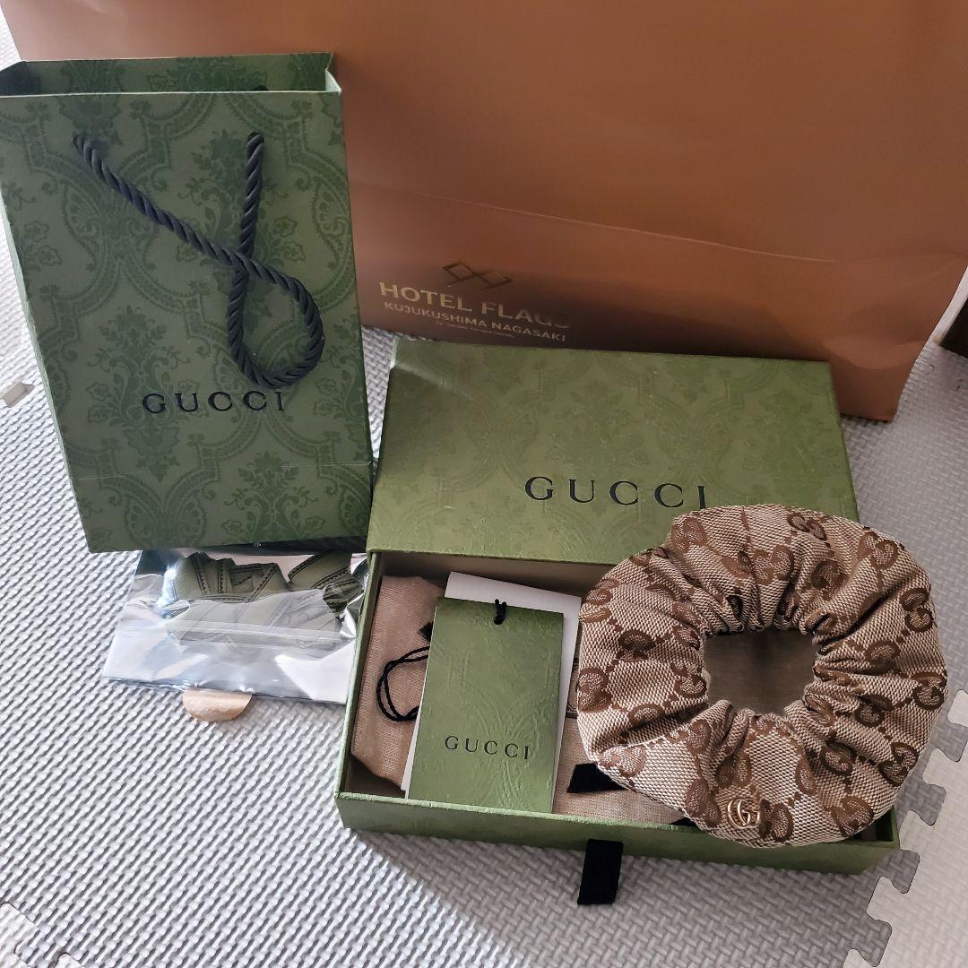 GUCCI GGパターン シュシュ