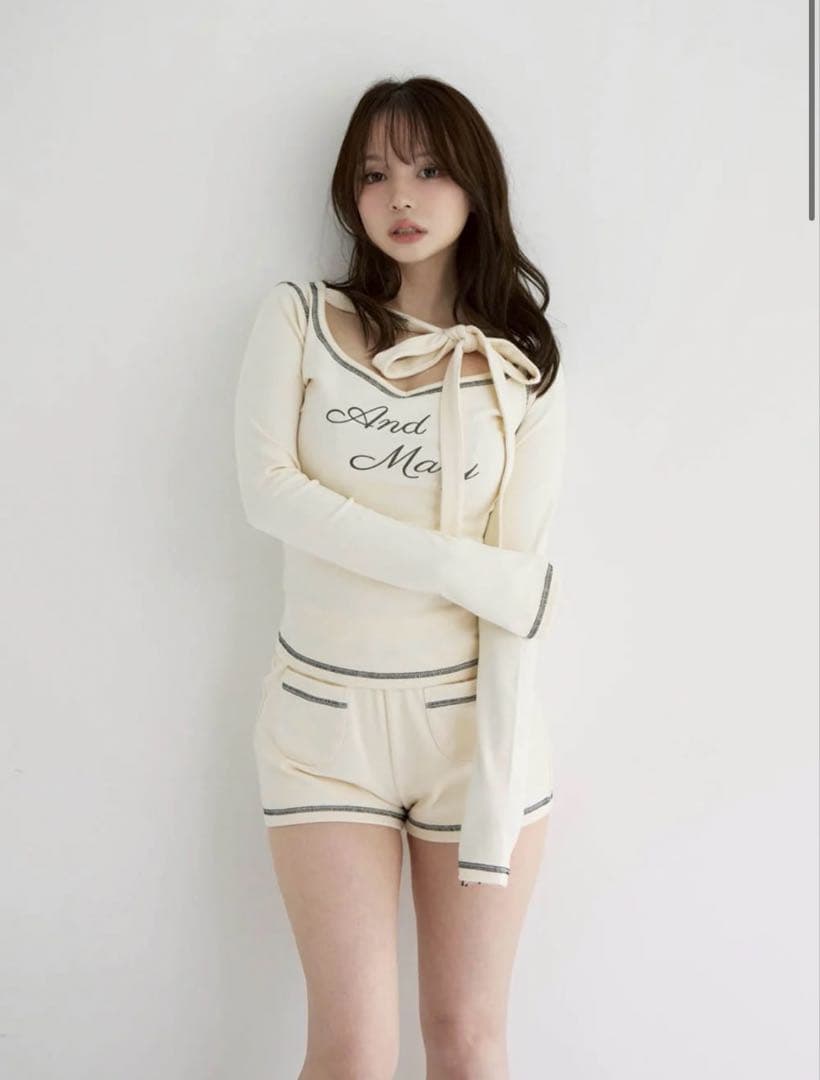 トップス ANDMARY Judy set up