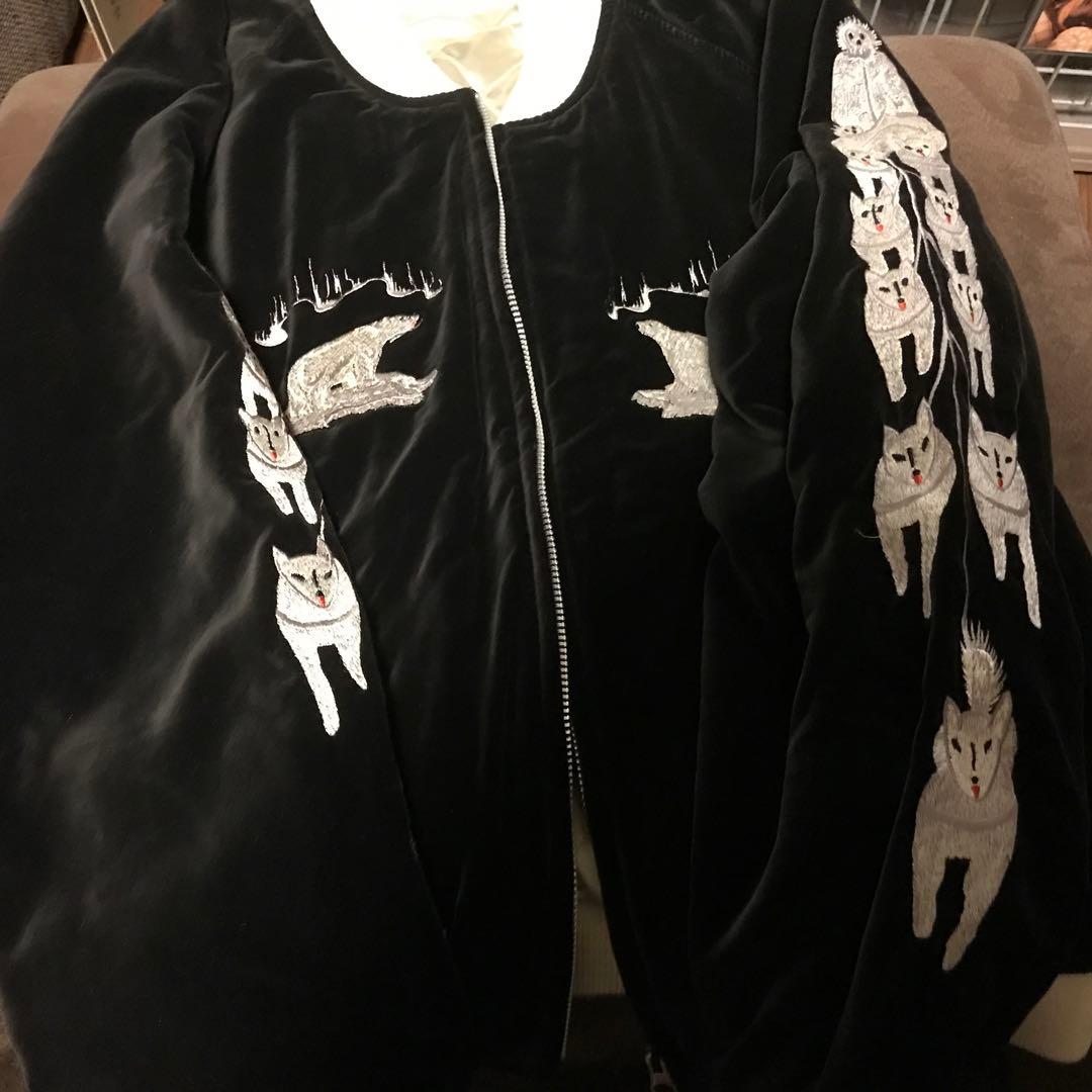 ALASKA AMERICAN LOST WORLD スカジャン