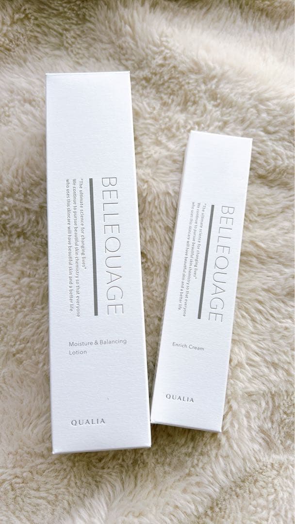 QUALIA ベルクアージュ ローション クリーム