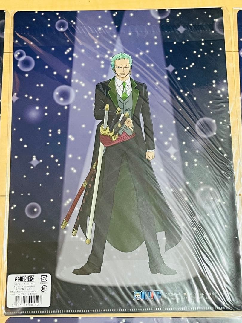 ワンピースタワー 限定 2016 春 クリアファイル ルフィ ゾロ ナミ