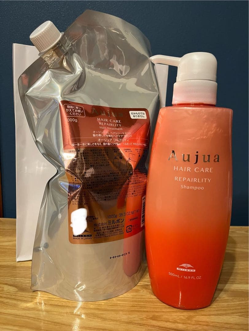 Aujua リペアリティ シャンプー トリートメント