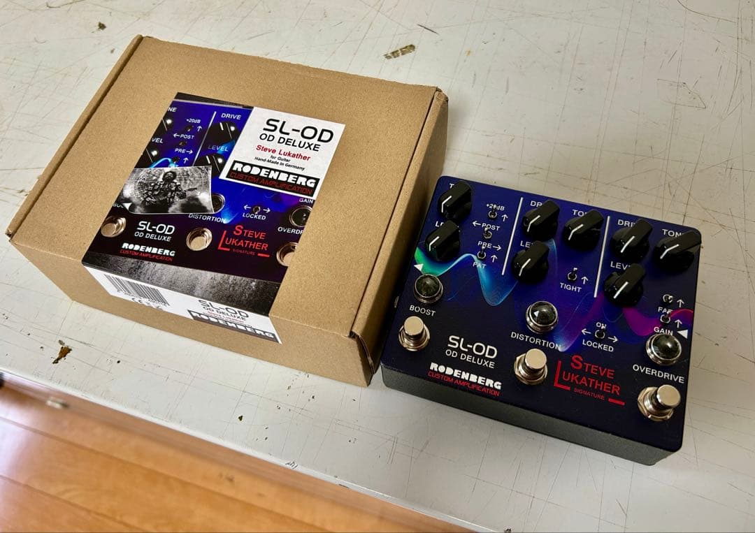 ギター Rodenberg SL-OD DELUXE Rodenberg SL-OD DLX DRIVE Steve Lukather Signature – Kairon Guitar