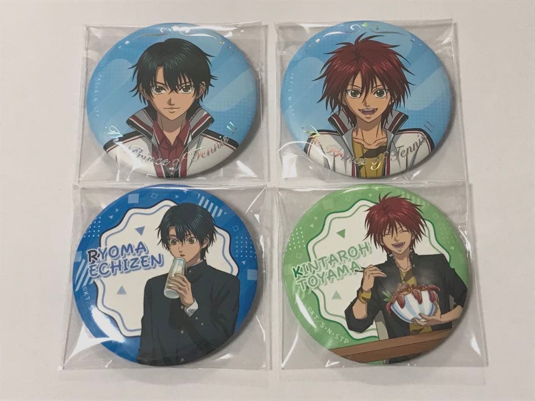 新テニスの王子様 テニプリ ジャンフェス 缶バッジ リョーマ 遠山