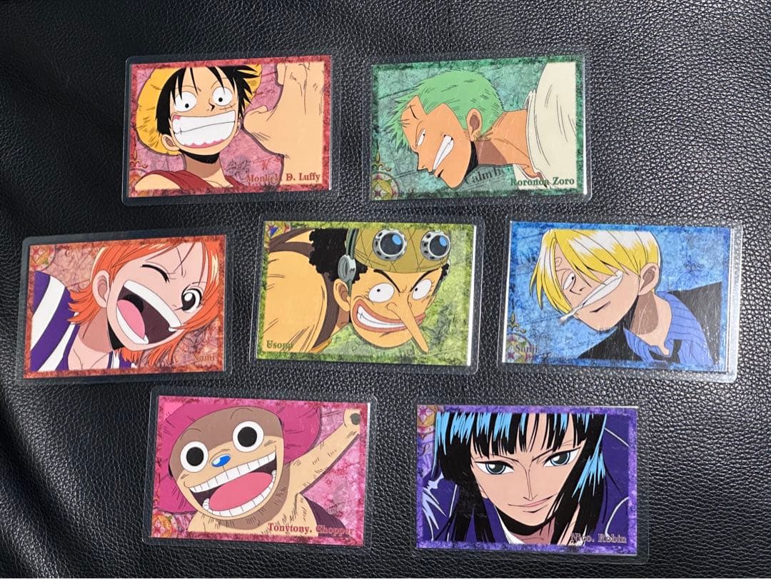 ONE PIECE ONE PIECE ラミネートカード 7枚セット ラミネートカード 7