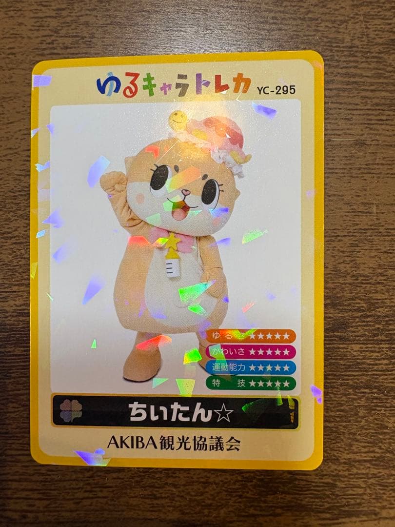 ちぃたん⭐︎ ゆるキャラトレカ YC-295 - メルカリ