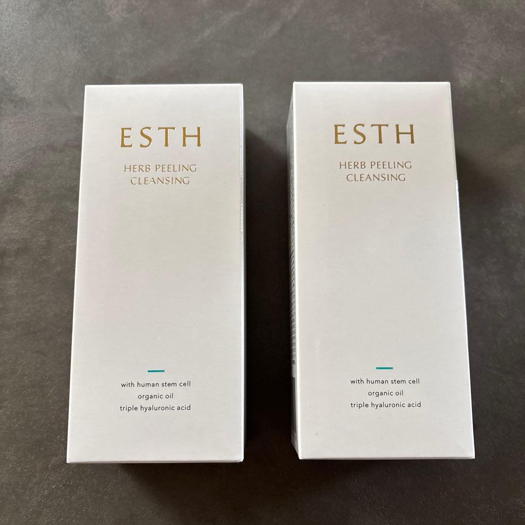 値下げESTH HERB PEELING CLEANSING 120g 4月購入