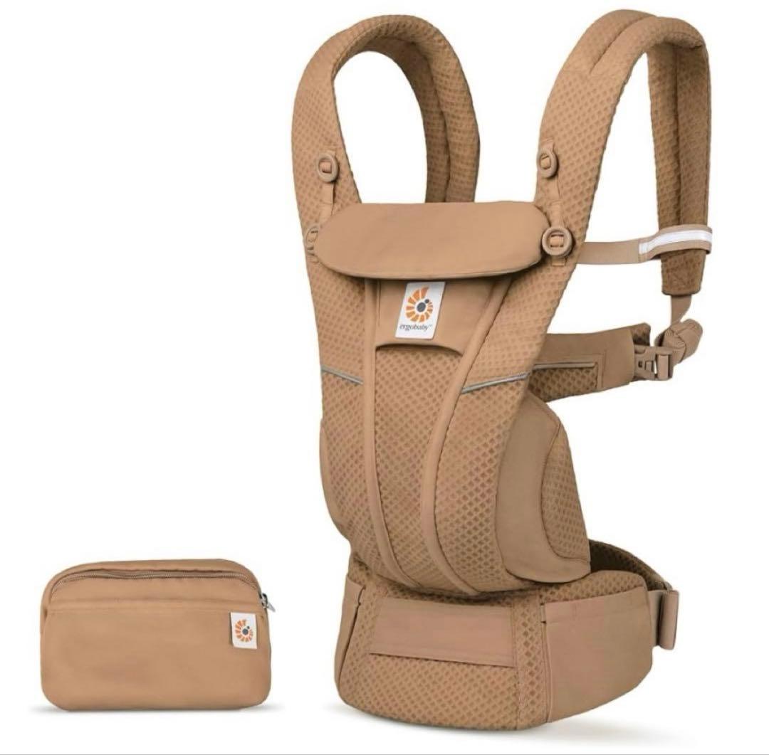 【美品】エルゴベビーOMNI Breeze キャメルブラウン