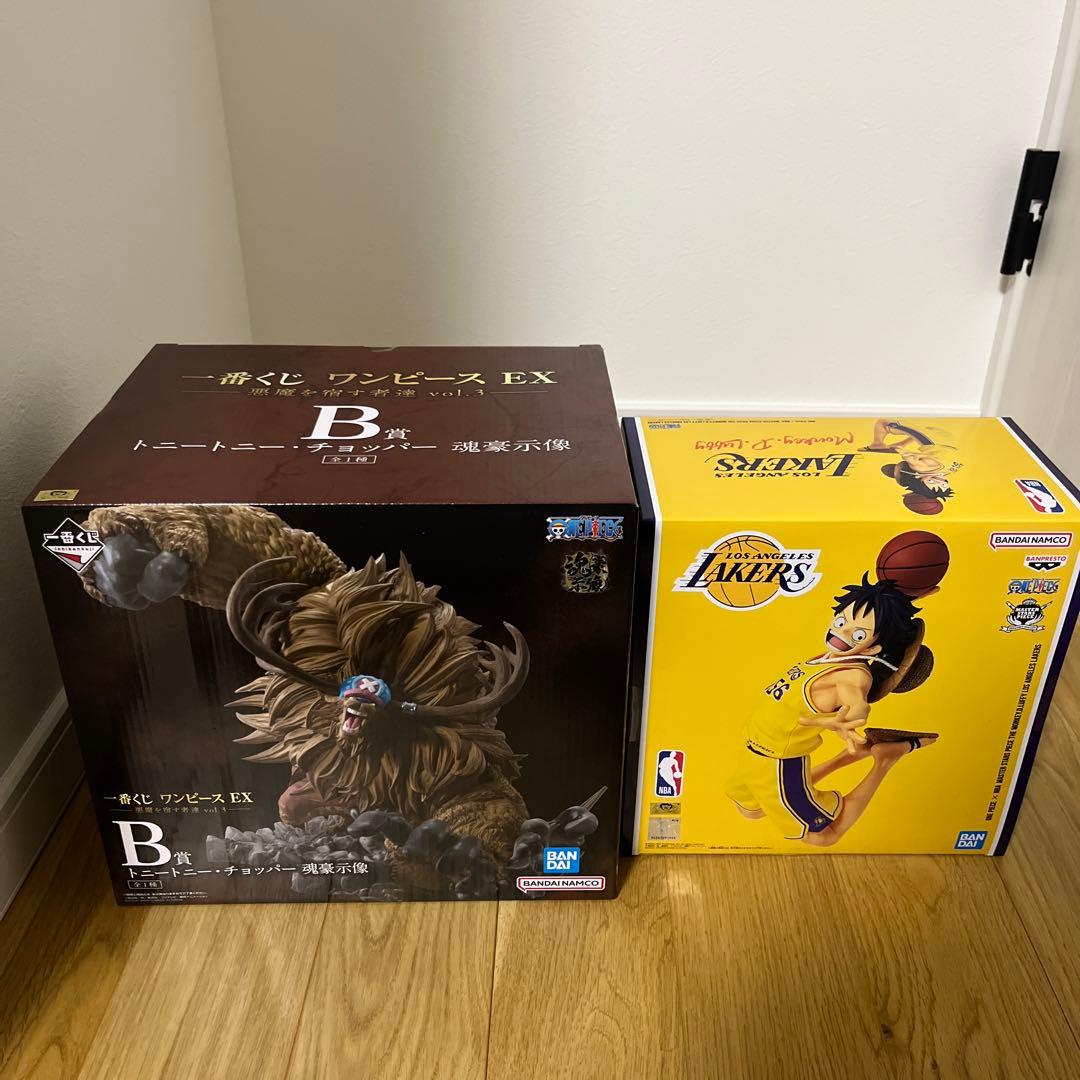 一番くじ ワンピース EX B賞 トニートニー・チョッパー ルフィNBA