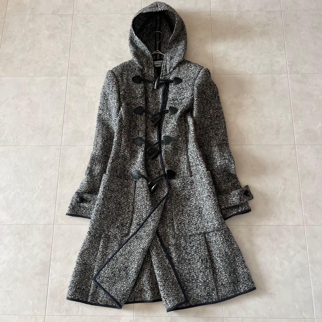 マックスマーラ　スポーツマックス✨上質ミックスツイード ダッフルコート 伊製