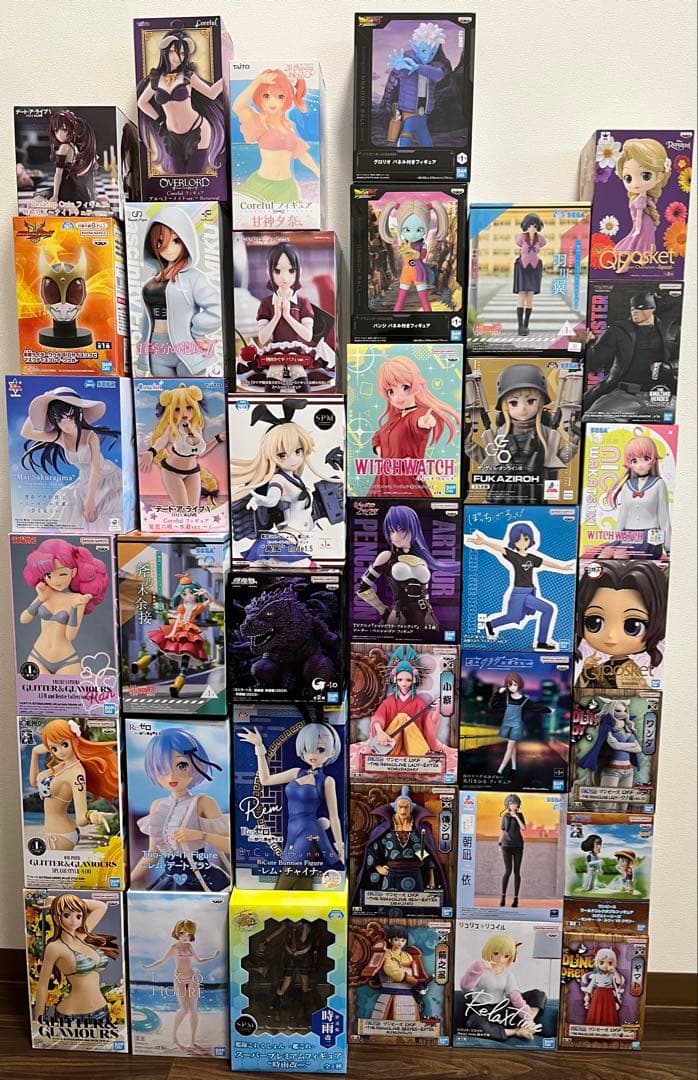 人気フィギュア38個まとめ売り（ドラゴンボール、ワンピース、呪術、美