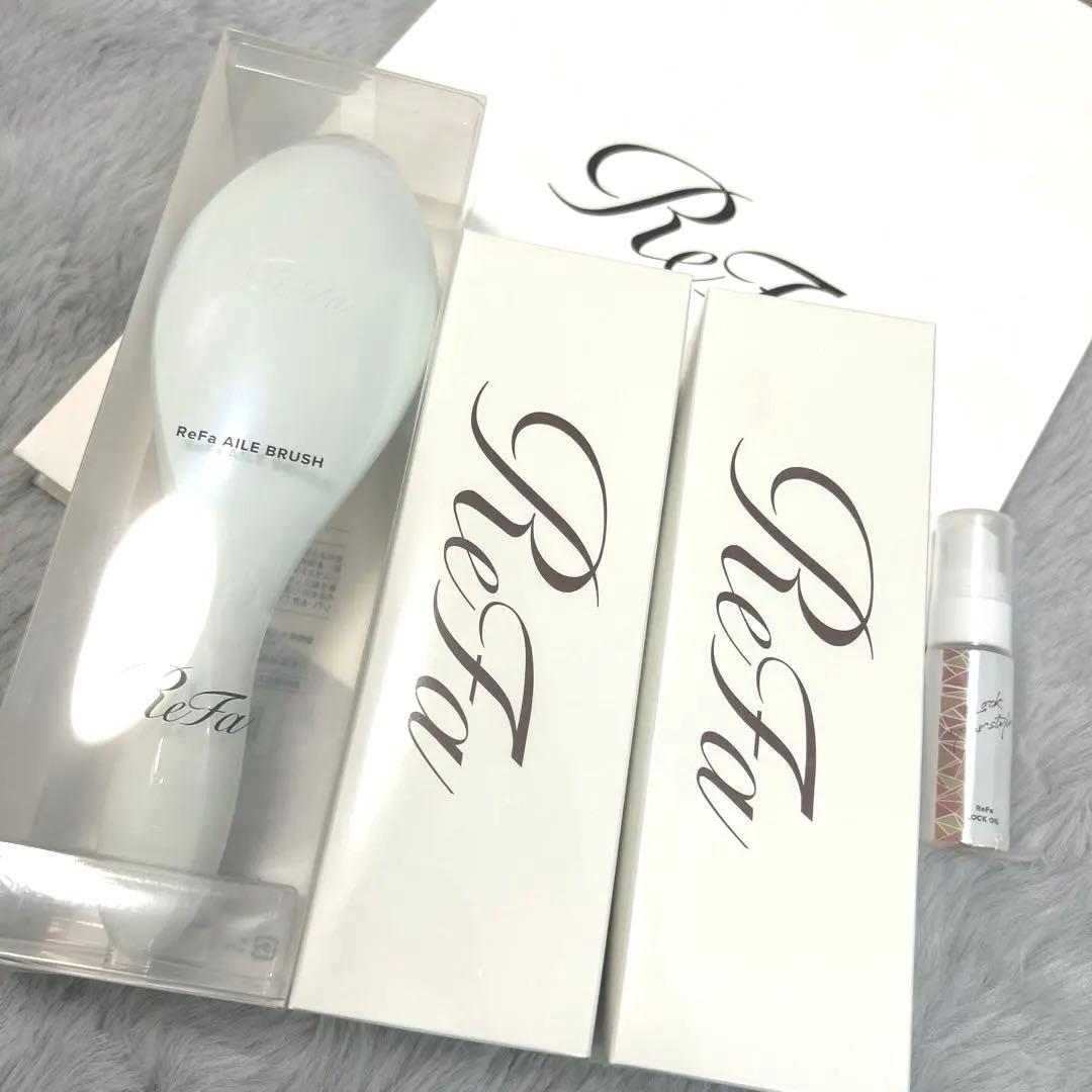 【新品未使用】ReFa リファ シャンプー トリートメント ブラシ 4点セット ReFa（リファ） リファイオンケアブラシ & リファビューテック