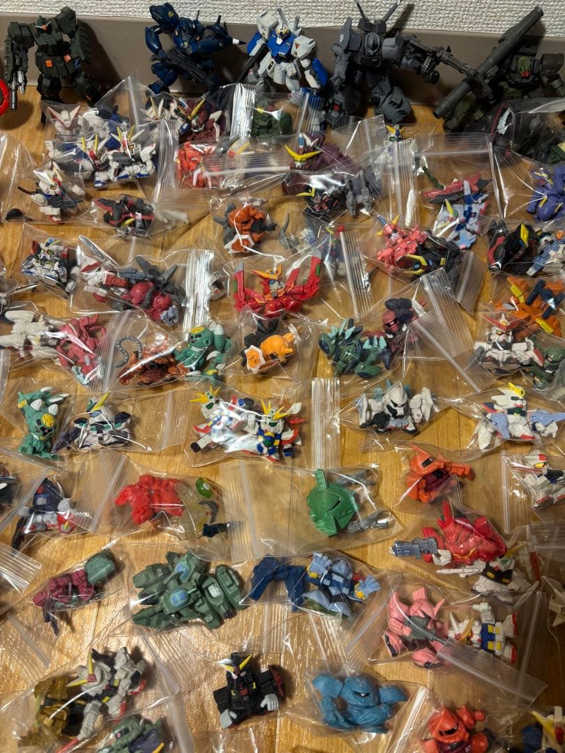 ガンダム SDガンダムフルカラー ガチャ フィギュア セット 多数 130体
