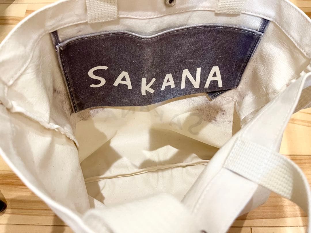 自分ツッコミくま SAKANAトートバッグ 2WAYバッグ ナガノ - メルカリ