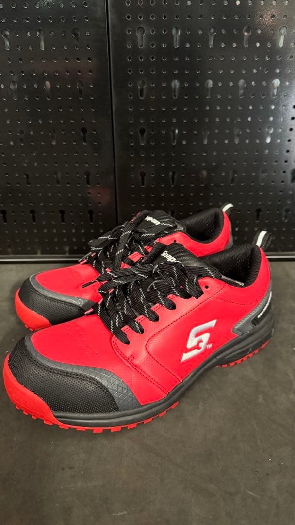 スナップオン Snap-on 安全靴 レッド ローカット　29cm