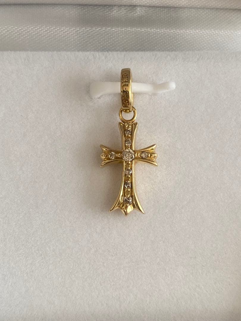 極美品 K18 クロス 両面十字架 ダイヤモンド ネックレス トップ 18金 楽天市場】ペンダントトップ 18金 K18 18k クロス 十字架 ダイヤモンド