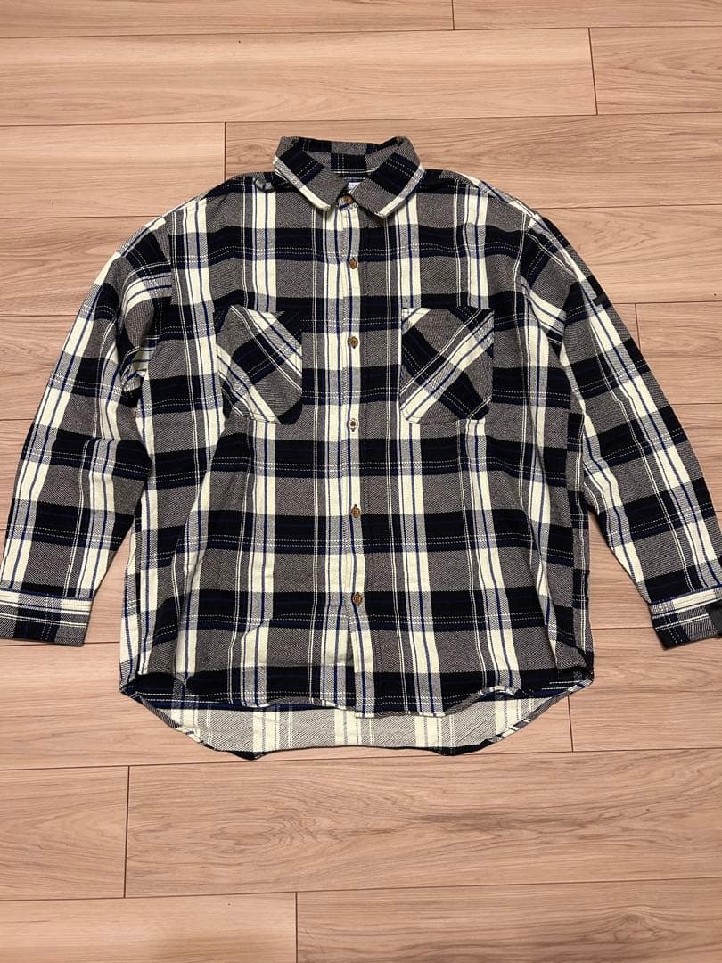 HOOLYWOOD BIGMAC ネルシャツ size38