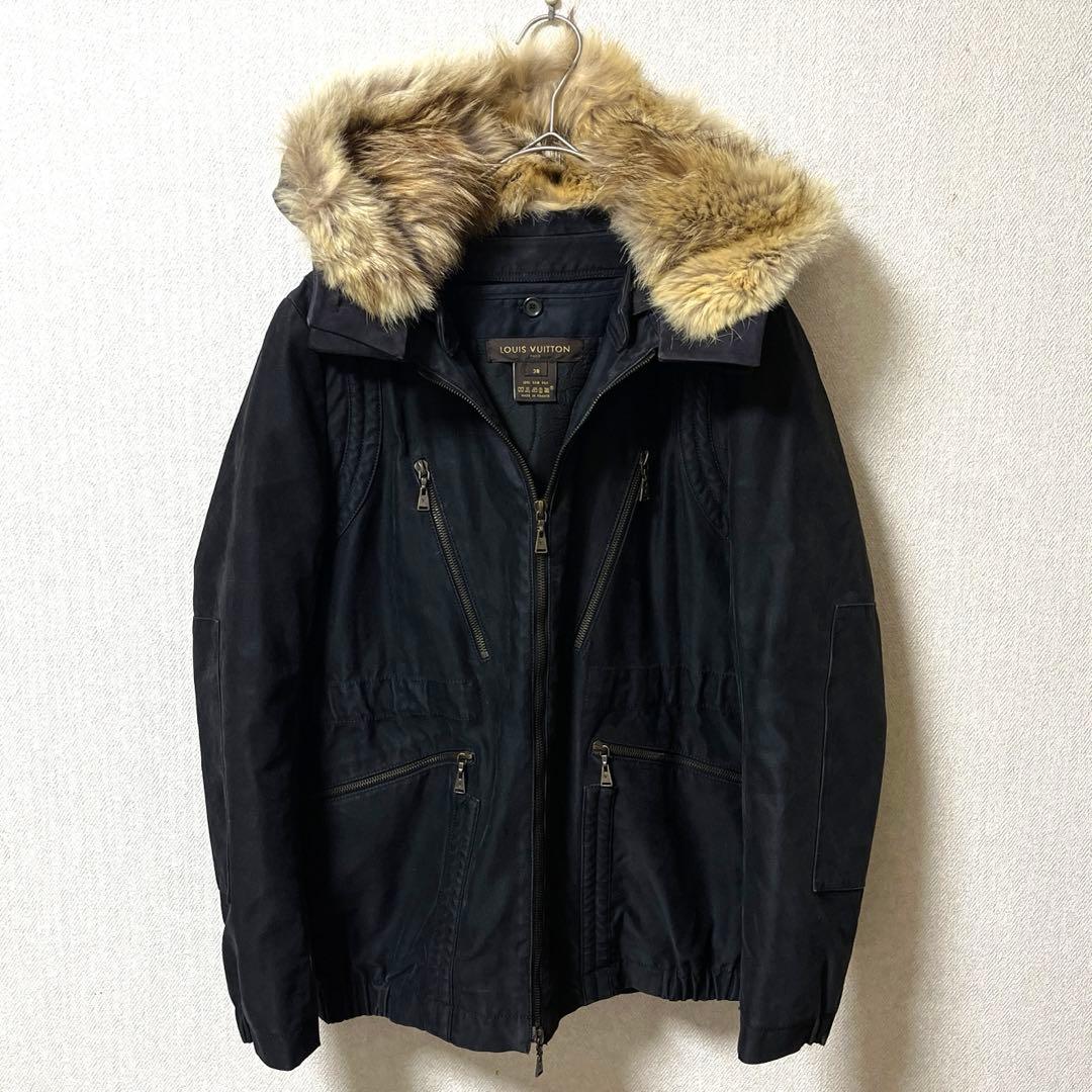 LOUIS VUITTON　ルイヴィトン ミリタリー コットン コート 38 M